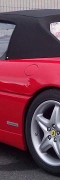 FERRARI F355 Spider Technical сharacteristics
FERRARI F355 Spider Technical сharacteristics